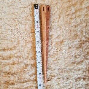 Wooden tapestry needles 8, 10, 12 and 14 inch image 4