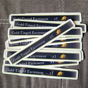 Elden Ring *gold-tinged excrement* Sticker