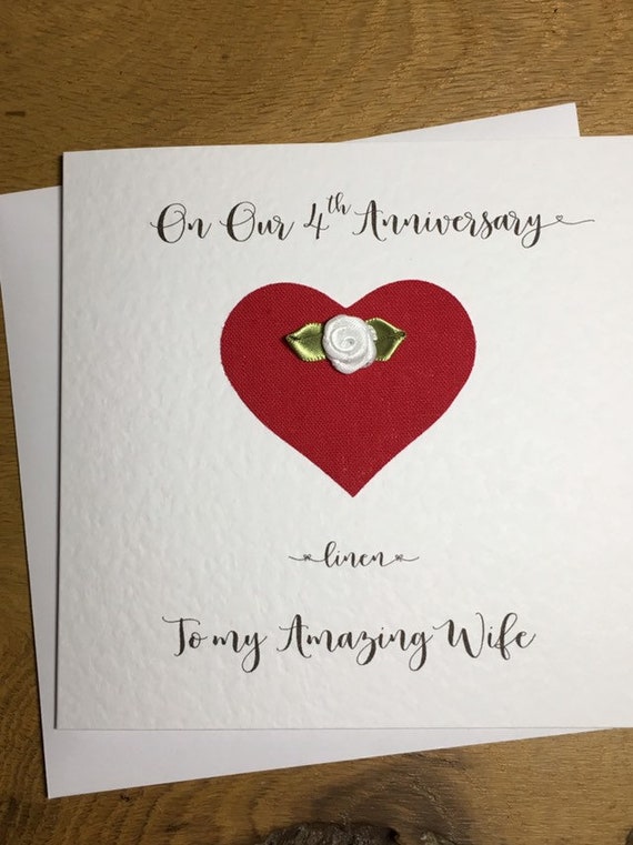4 Jahre Hochzeitstag