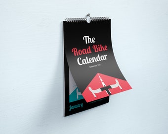 Road bike calendar gift calendar decoration bike tours