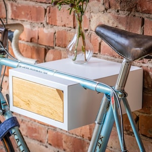 FRITZ | Sustainable Bikeshelf Wood | Bike Wall Mount | Bikerack