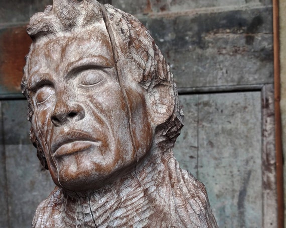 Compositore, scultura in legno