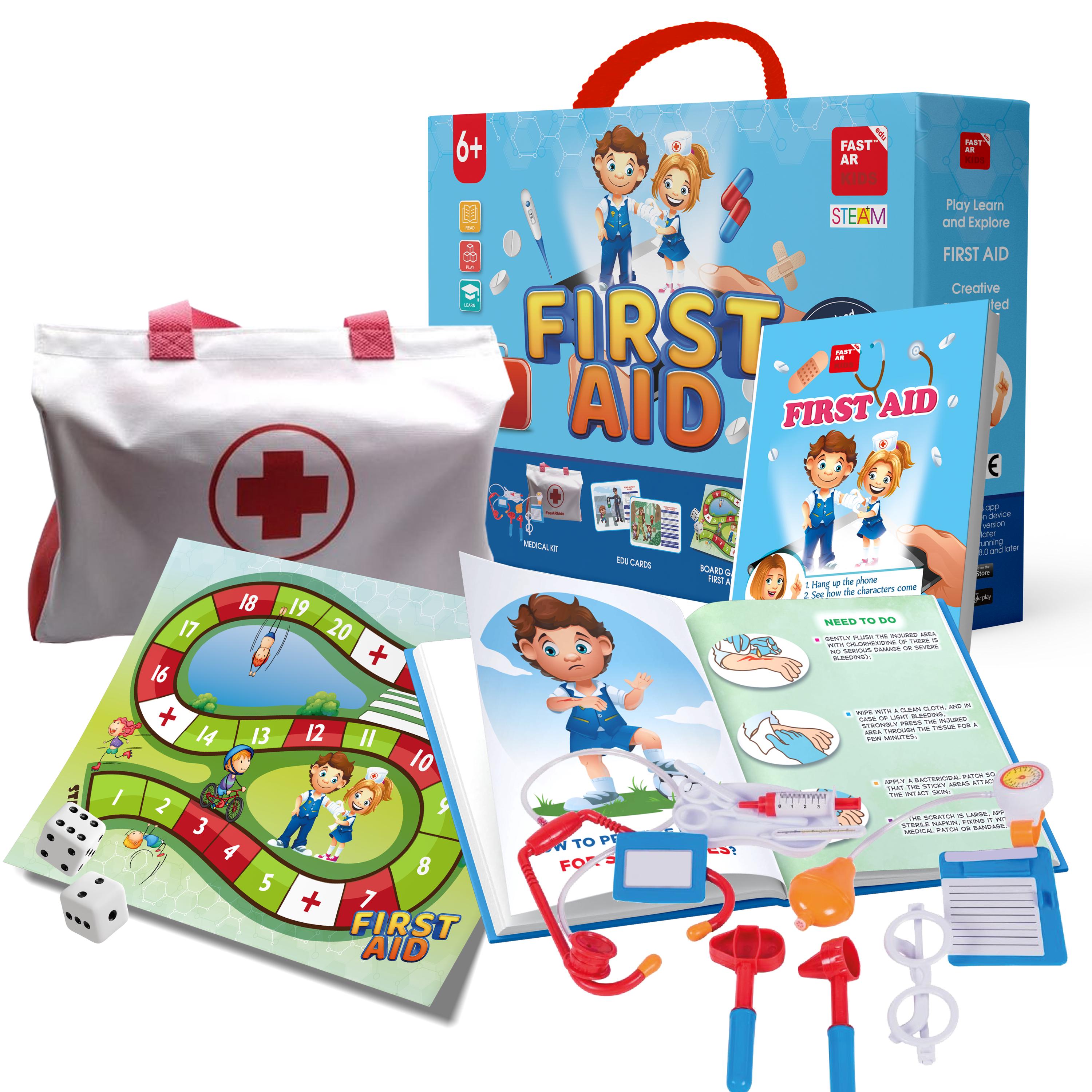 3D Educational Game First Aid | Interactive Augmented Reality Planets ...