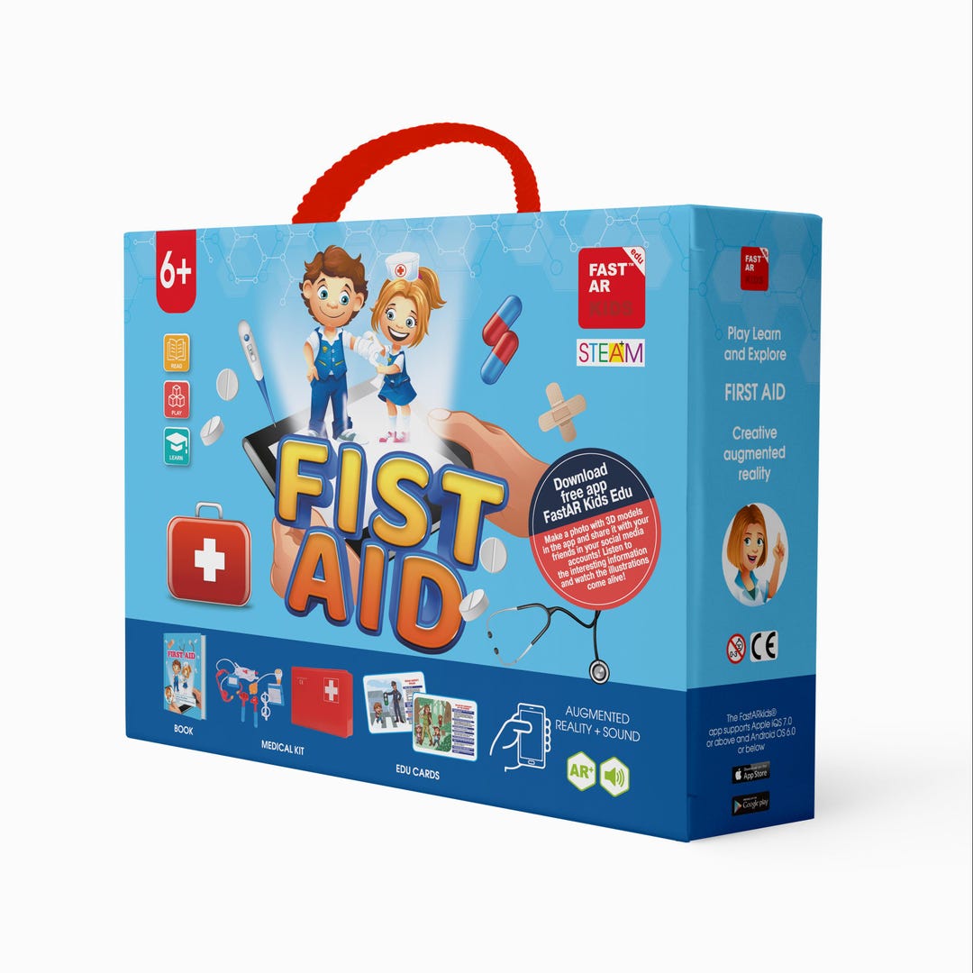 3D Educational Game First Aid | Interactive Augmented Reality Planets ...
