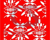 Stencil. Made of soft plastic material, reusable and easy to operate. Diapering. OC 005 18