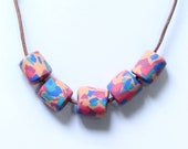 La Croix Polymer Clay Bead Necklace More Flavors Colors Available!