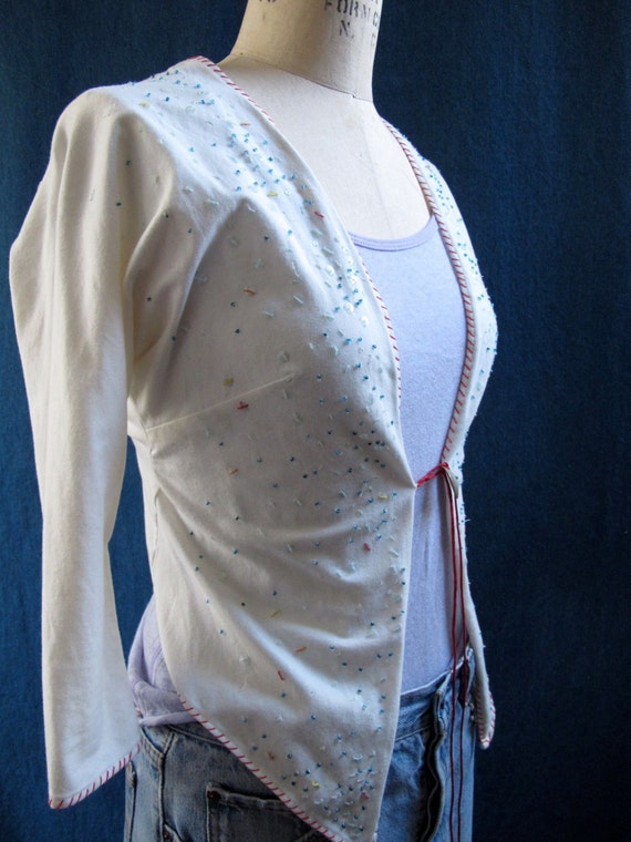 A Common Thread Hand Beaded and Embroidered Boho … - image 5