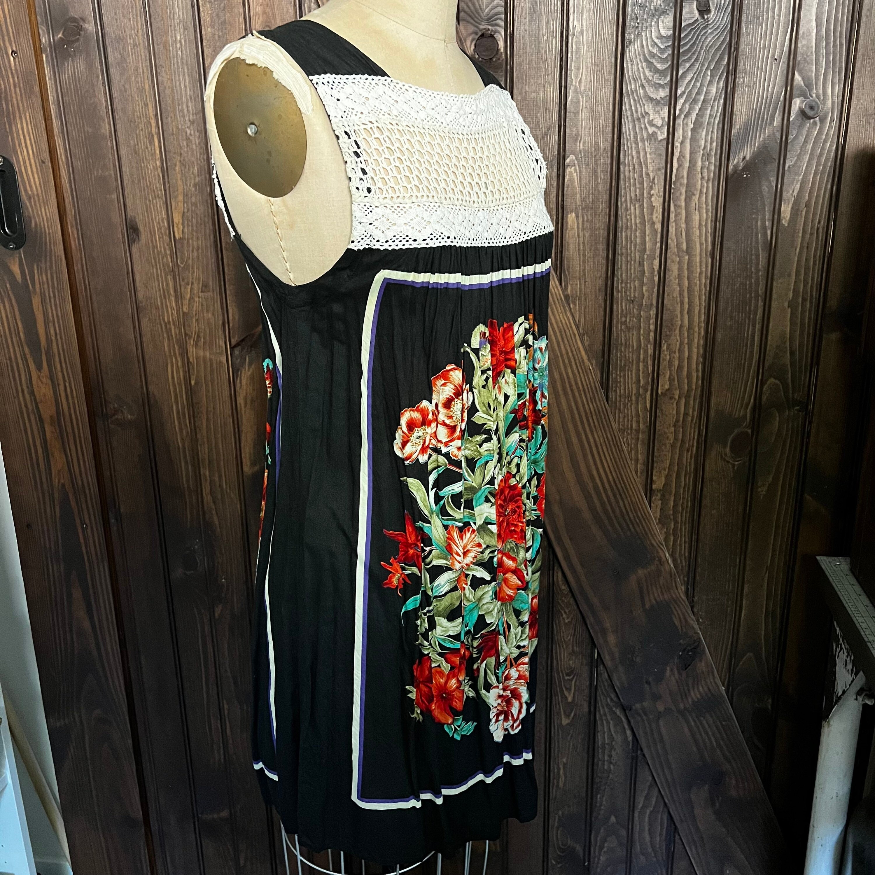 Free people fiesta floral dress deals
