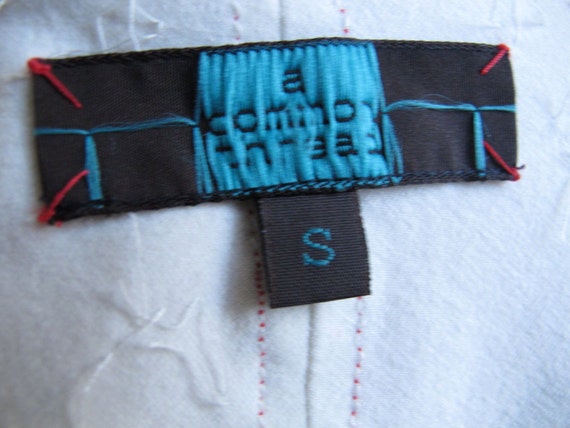 A Common Thread Hand Beaded and Embroidered Boho … - image 3