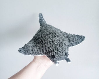 PATTERN - Crochet Manta Ray