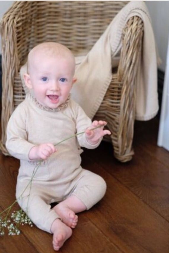 Cashmere romper baby cheap