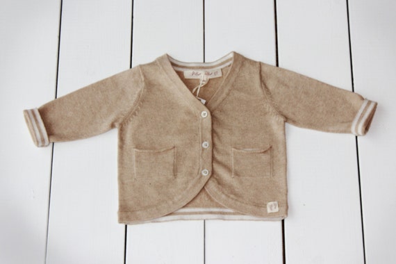 beige cardigan baby