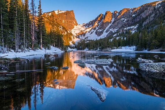 Near Denver Hikes With Snow Near Me 2025 Rocky Mountain National - Main Image
