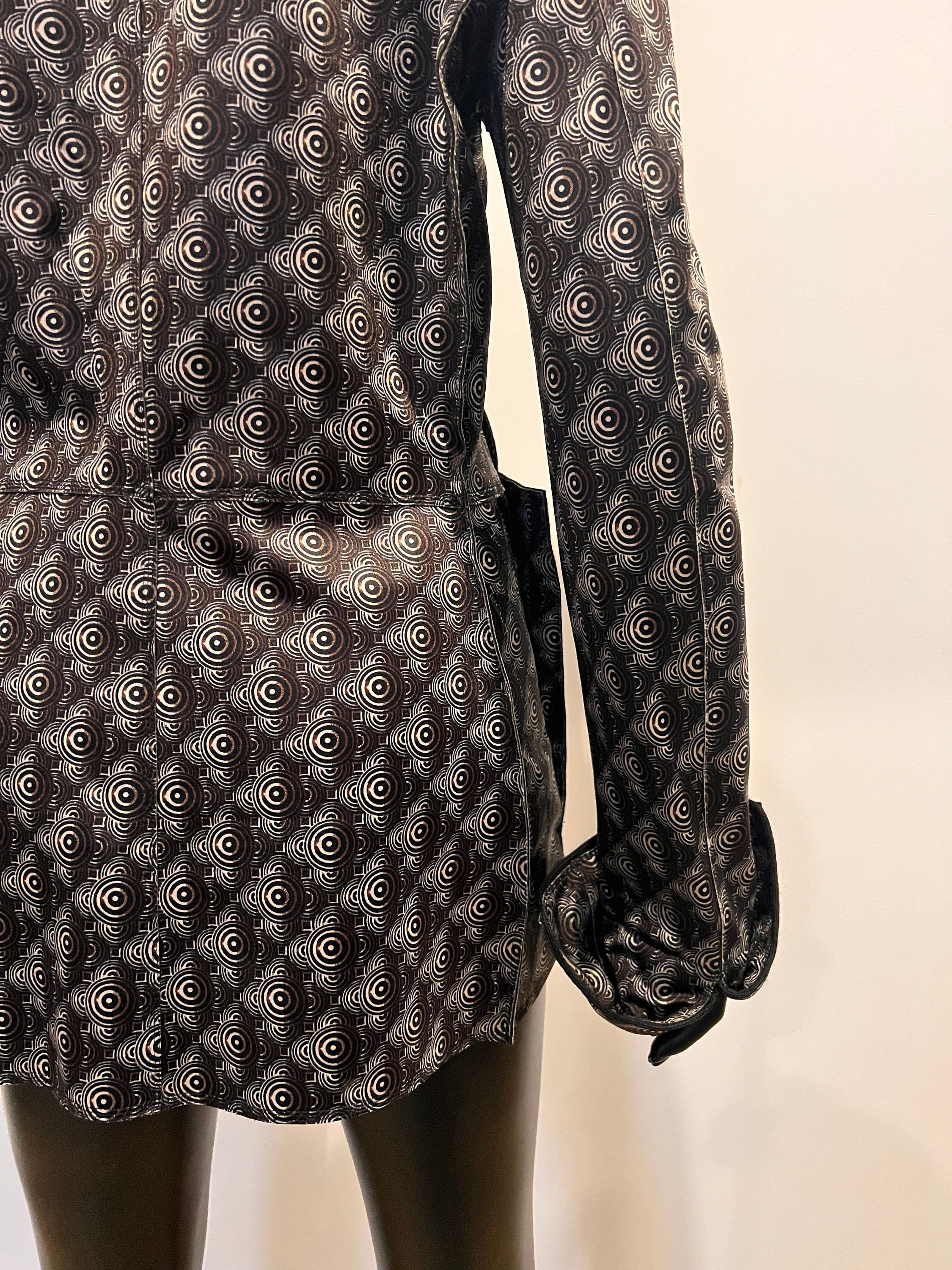 Vintage 1980's Striking Patterned Jean Paul Gaultier Femme Zip up