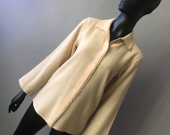 1970’s Complice by Gianni Versace wool blouse