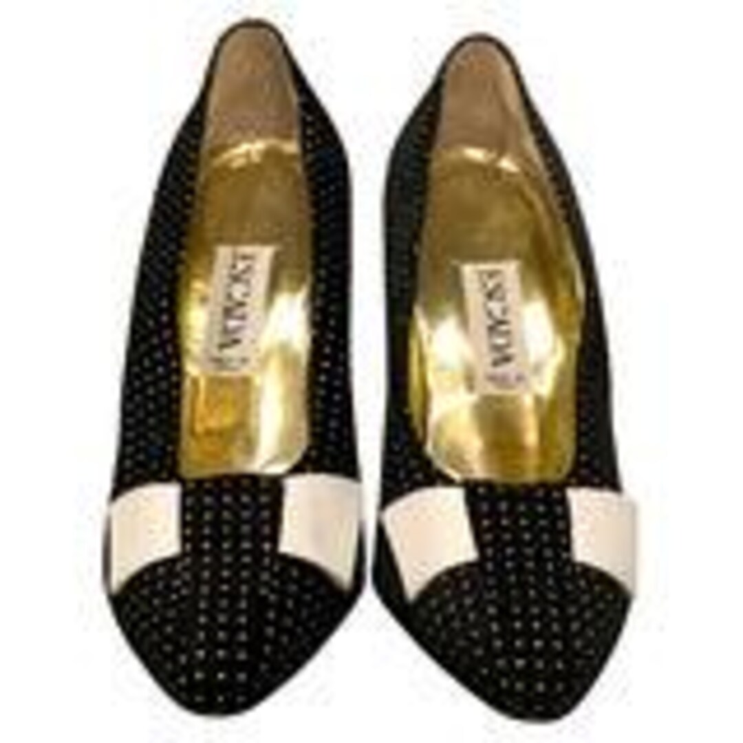 1980年代 ESCADA ボウパンプスシューズ - Etsy 日本