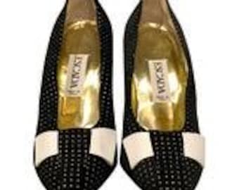 1980s ESCADA Bow Pumps Shoes