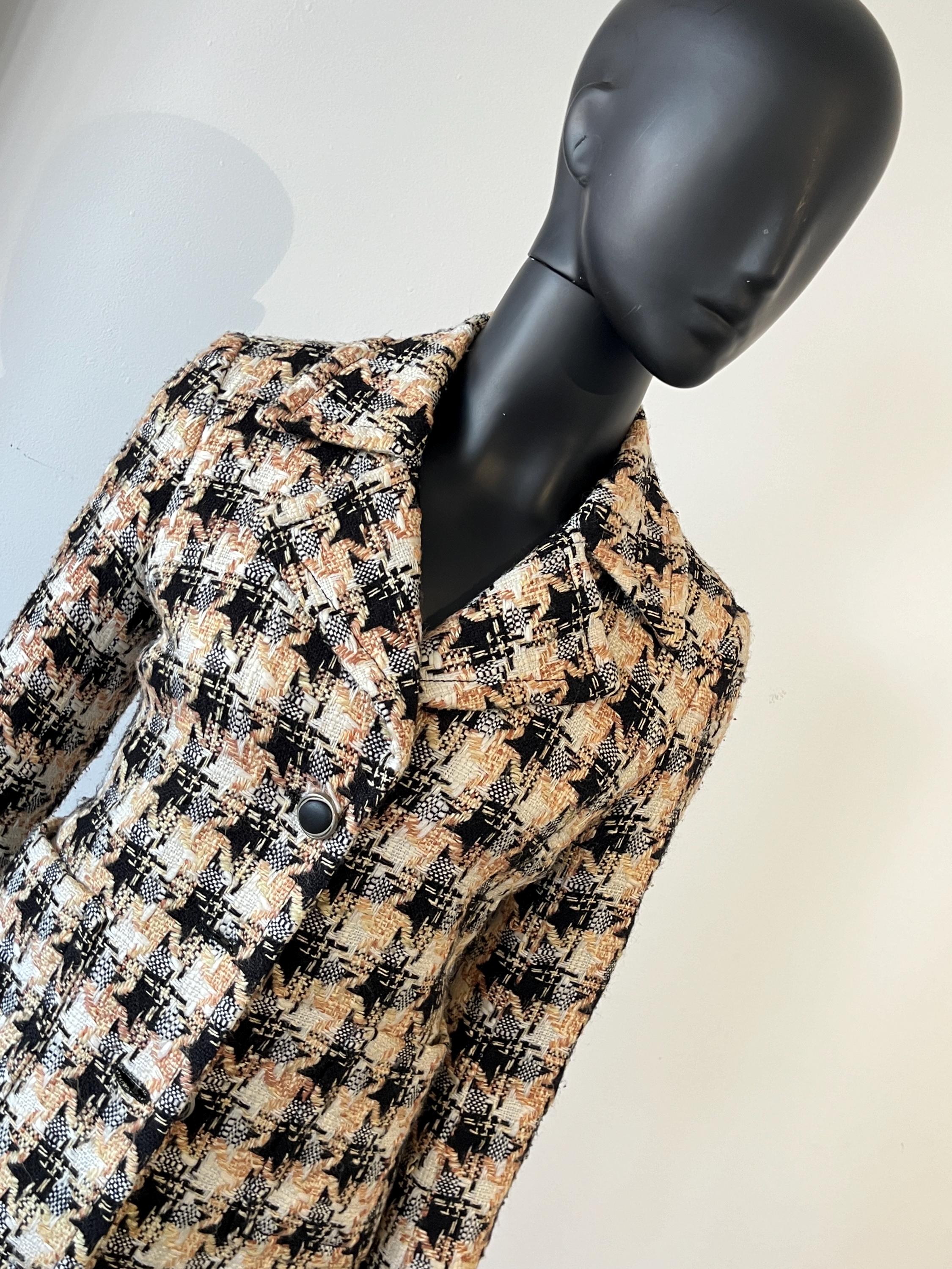 Vintage 1950s Skirt Suit Set Wool Tweed Wiggle Pencil Skirt Jackie Kennedy Jackie Kennedy Style Early 1960 main image 2