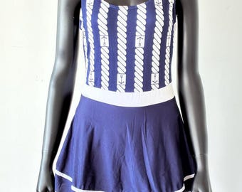 Traje de baño de una pieza estilo años 60