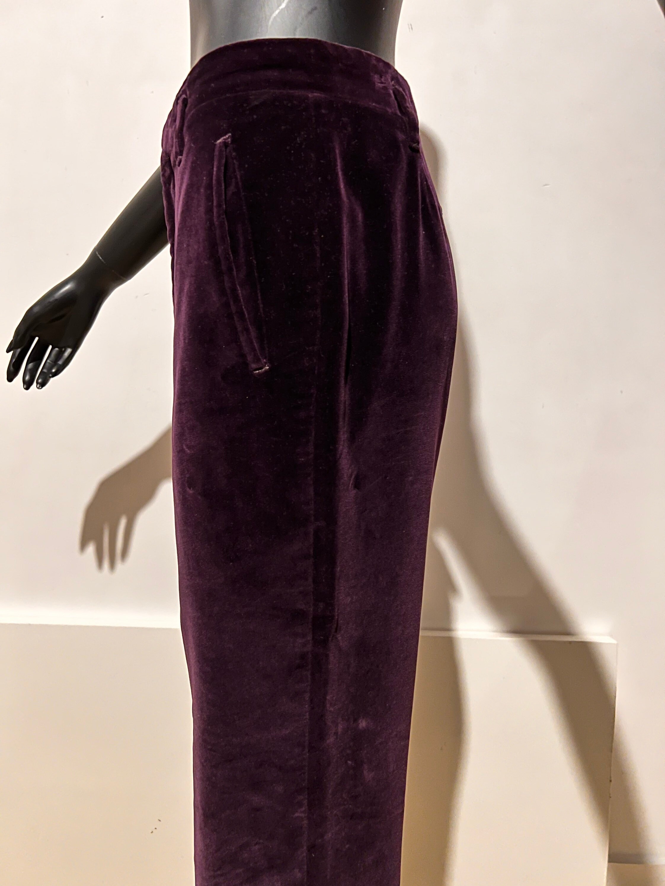 Jean Paul GAULTIER Classique Vintage 1990's Purple Velvet Jean Paul GAULTIER Classique Vintage 1990's Purple Velvet