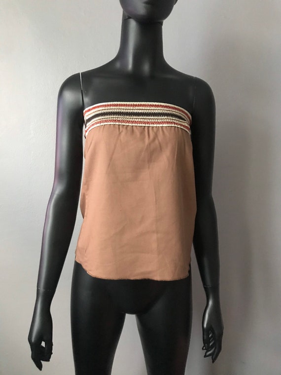 COMPLICE Strapless Top by Gianni Versace - Vintage