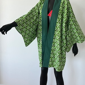 Vintage 1980er Jahre authentischer japanischer Kimono