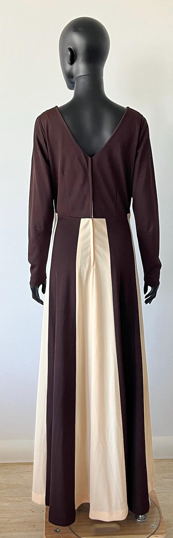 chinese dress ladies A Bit Extra Two Tone Cape Fabric Maxi Dress – La Epoca Fashion Boutique main image 1