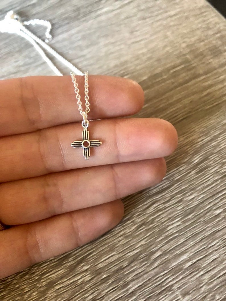 Zia Necklace Zia symbol Zia Jewelry New Mexico Jewelry Zia Etsy