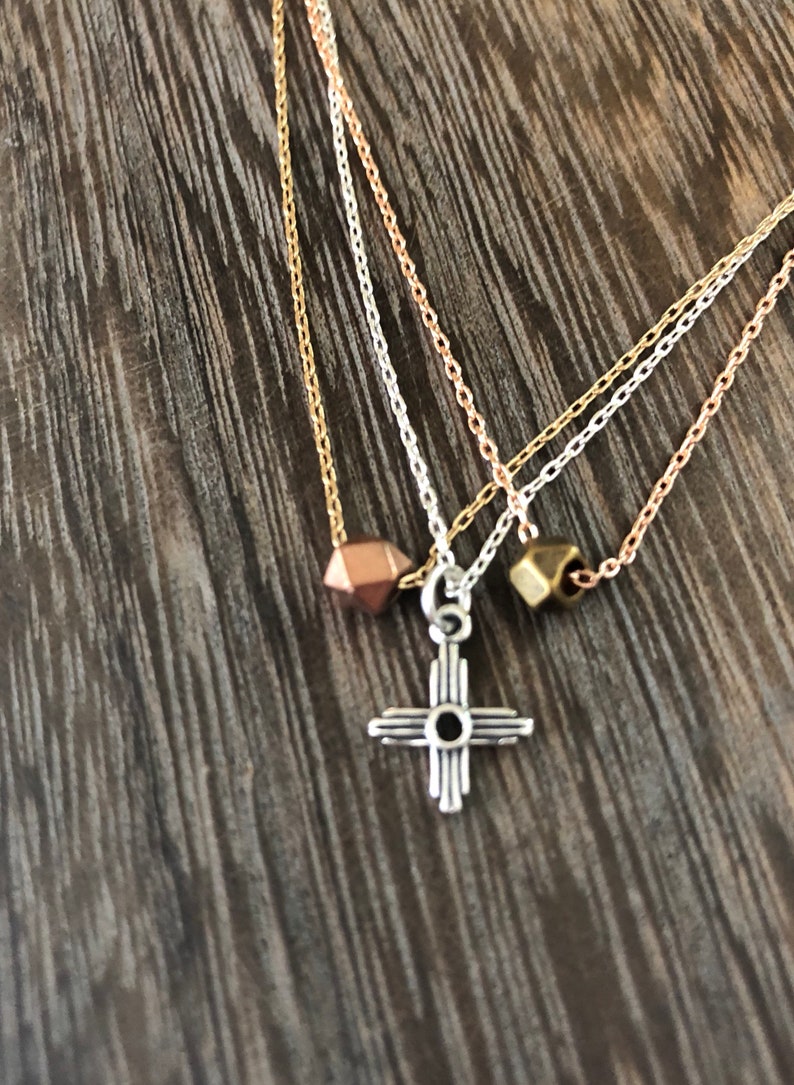 Zia Necklace Zia symbol Zia Jewelry New Mexico Jewelry Zia Etsy