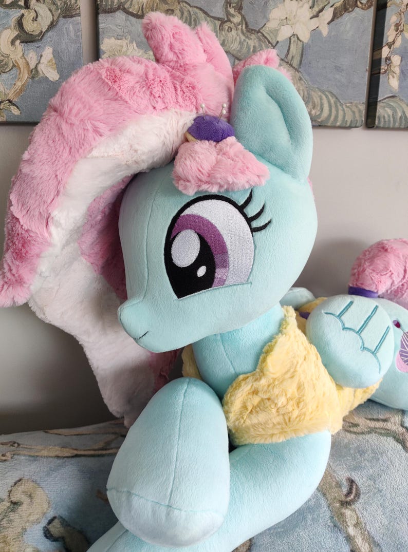 Ready To Ship! 30" Handmade plush Pony image 2