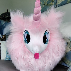 Pink Fluffy Unicorn My Little Pony Etsy