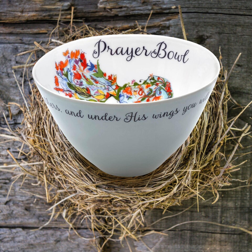 Prayer Bowls Josephine Prayer Bowl Psalm 914 Prayer Etsy