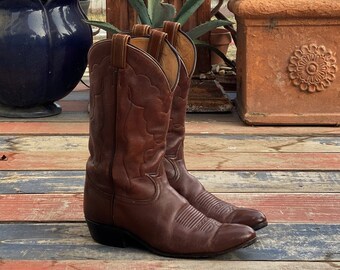 80s Tony Lama Boots - Etsy
