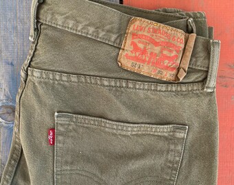 vintage red tag levi jeans