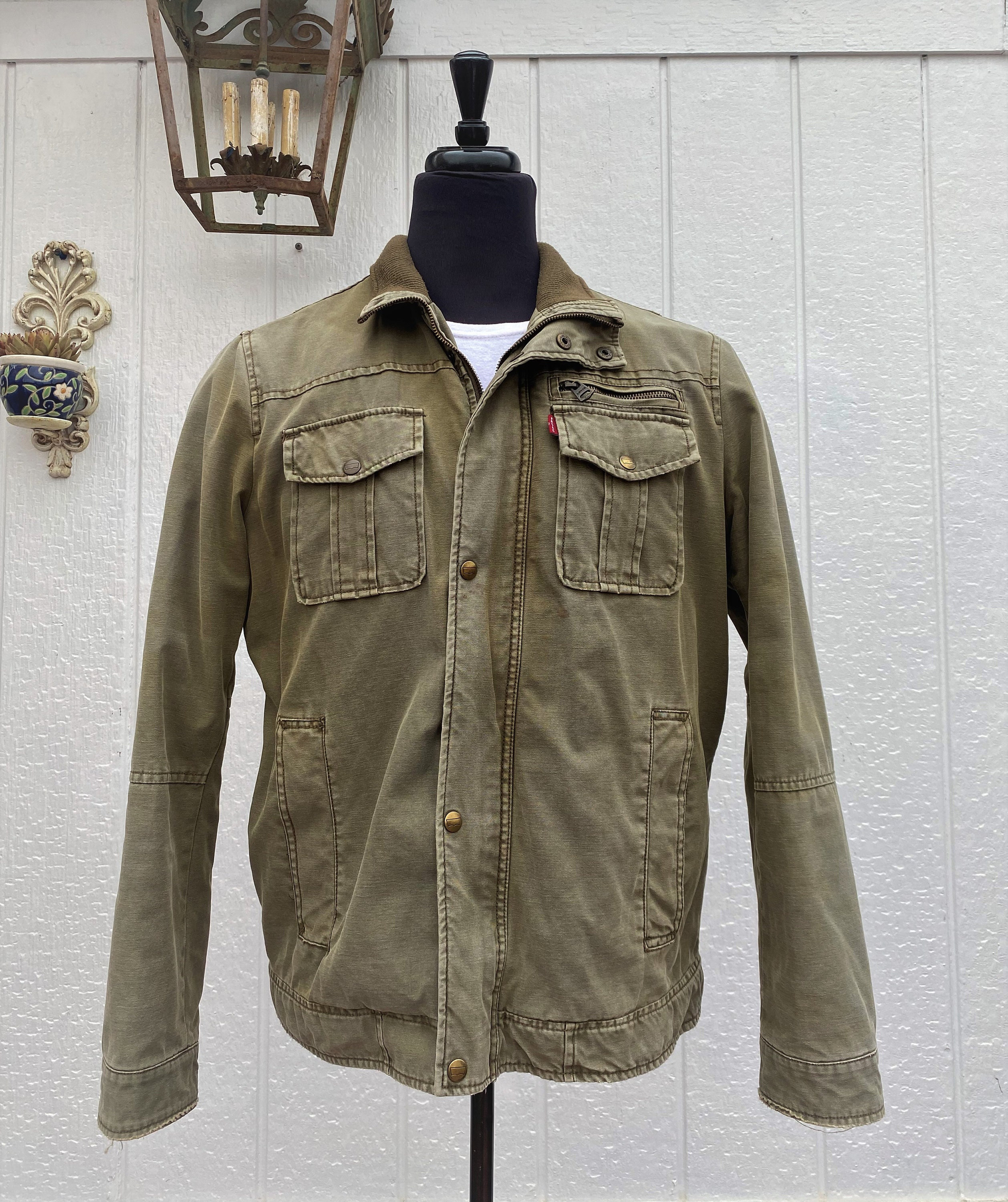 Green Denim Jacket - Etsy Singapore