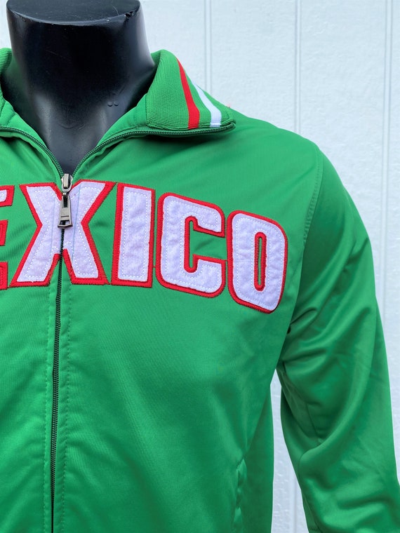MJ COLLECTION Men's Vintage MEXICO Track Jacket size … Gem