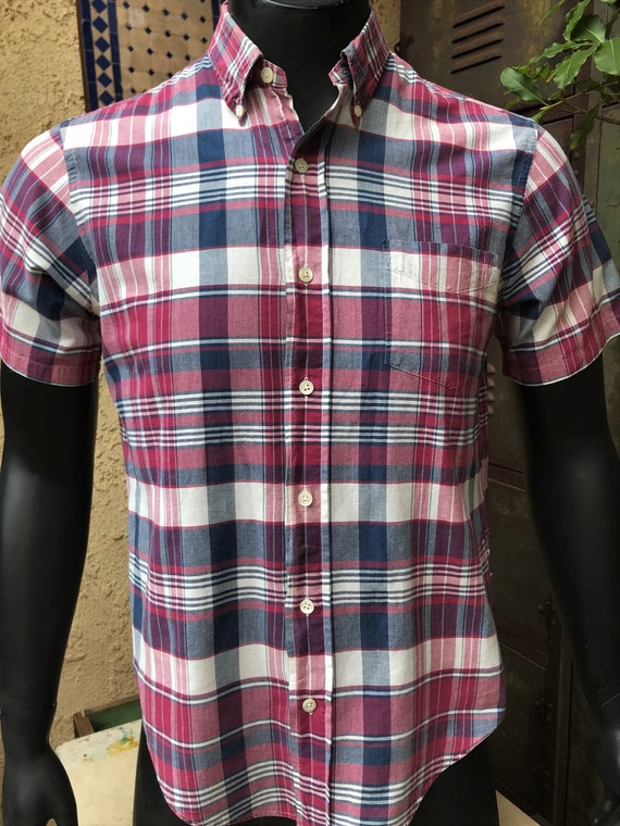 Ralph Lauren Short Sleeve button-front Shirt 100% Cotton | Etsy
