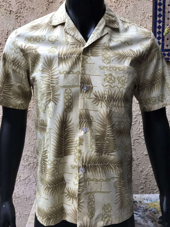 Mannen korte mouw button shirt Kleding Herenkleding Overhemden & T-shirts Oxfords & Buttondowns mannen casual shirt retro button shirt Hawaiiaanse stijl shirt, 