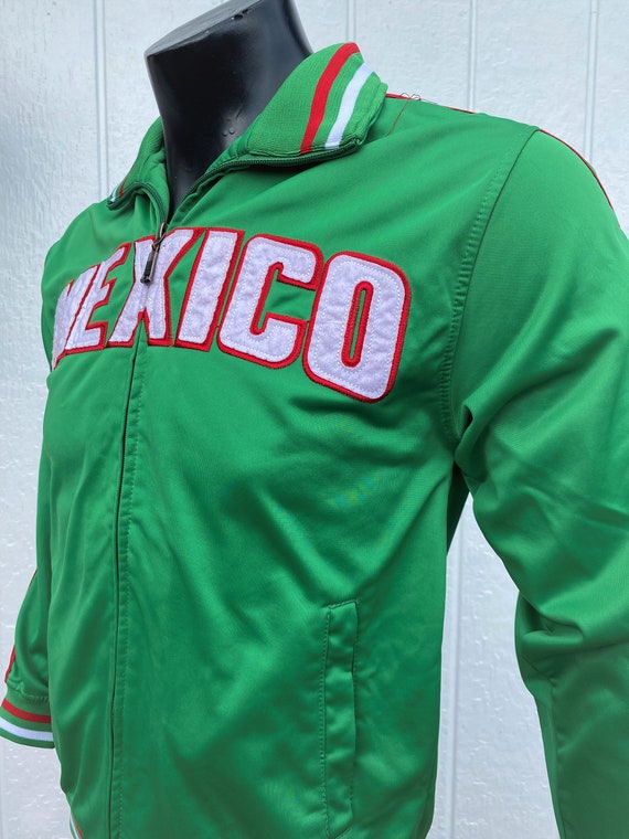 MJ COLLECTION Men's Vintage MEXICO Track Jacket size … Gem