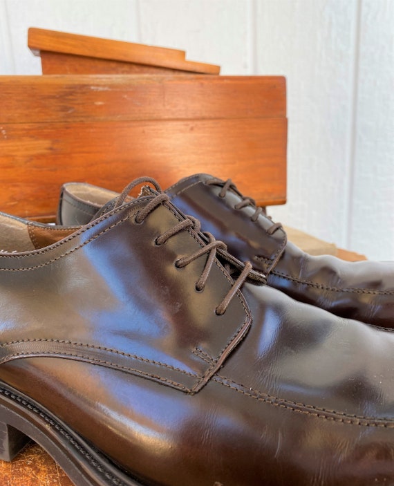 ALFANI Men's Dark Burgundy Oxford Shoe size 9.5, … - image 4
