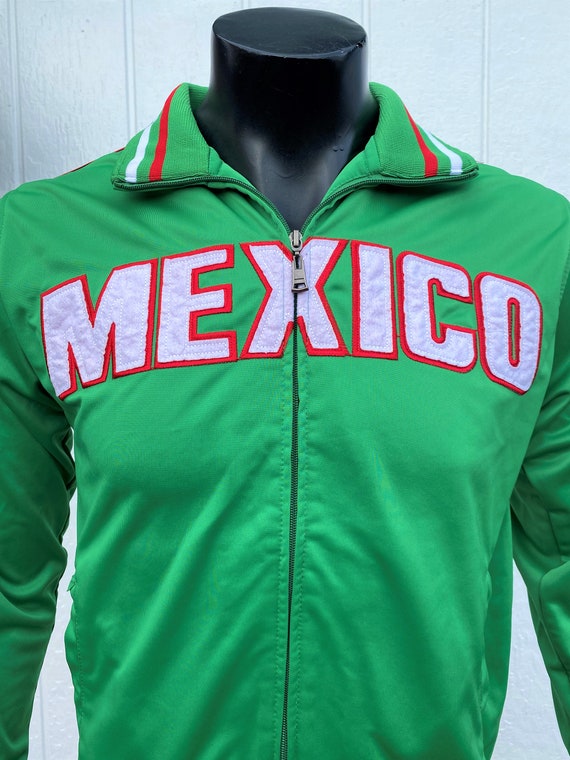 MJ COLLECTION Men's Vintage MEXICO Track Jacket size … Gem