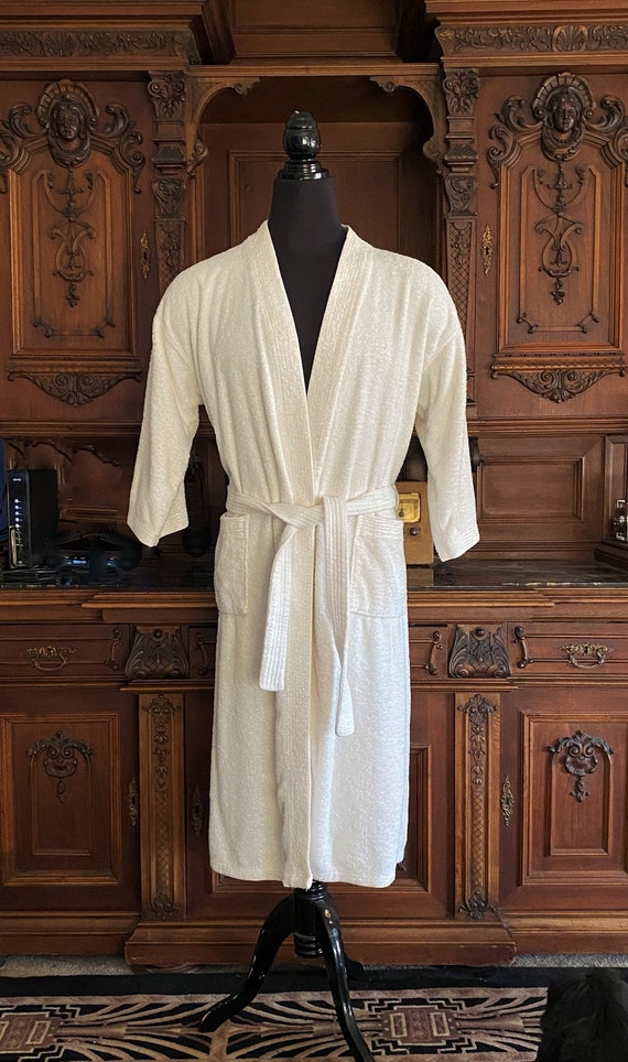 Robe Men's Unisex TYGROUP MIAMI Bath Robe, 100% W… - image 1