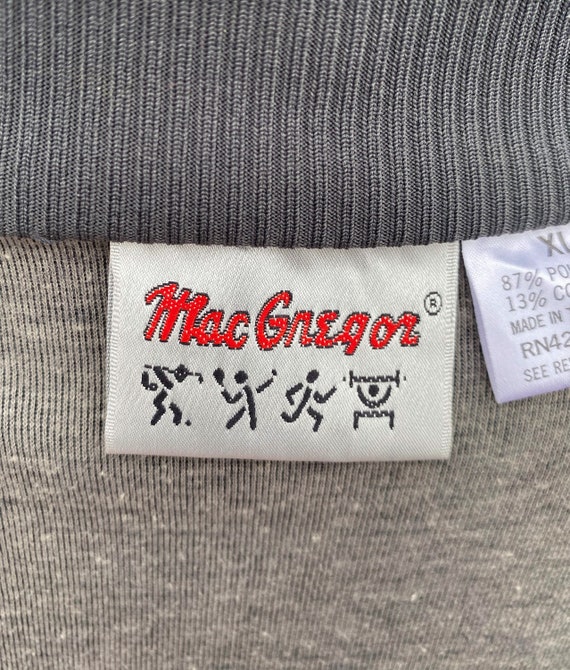 MAC GREGOR Men's 1990's Vintage Track Jacket Size… - image 8