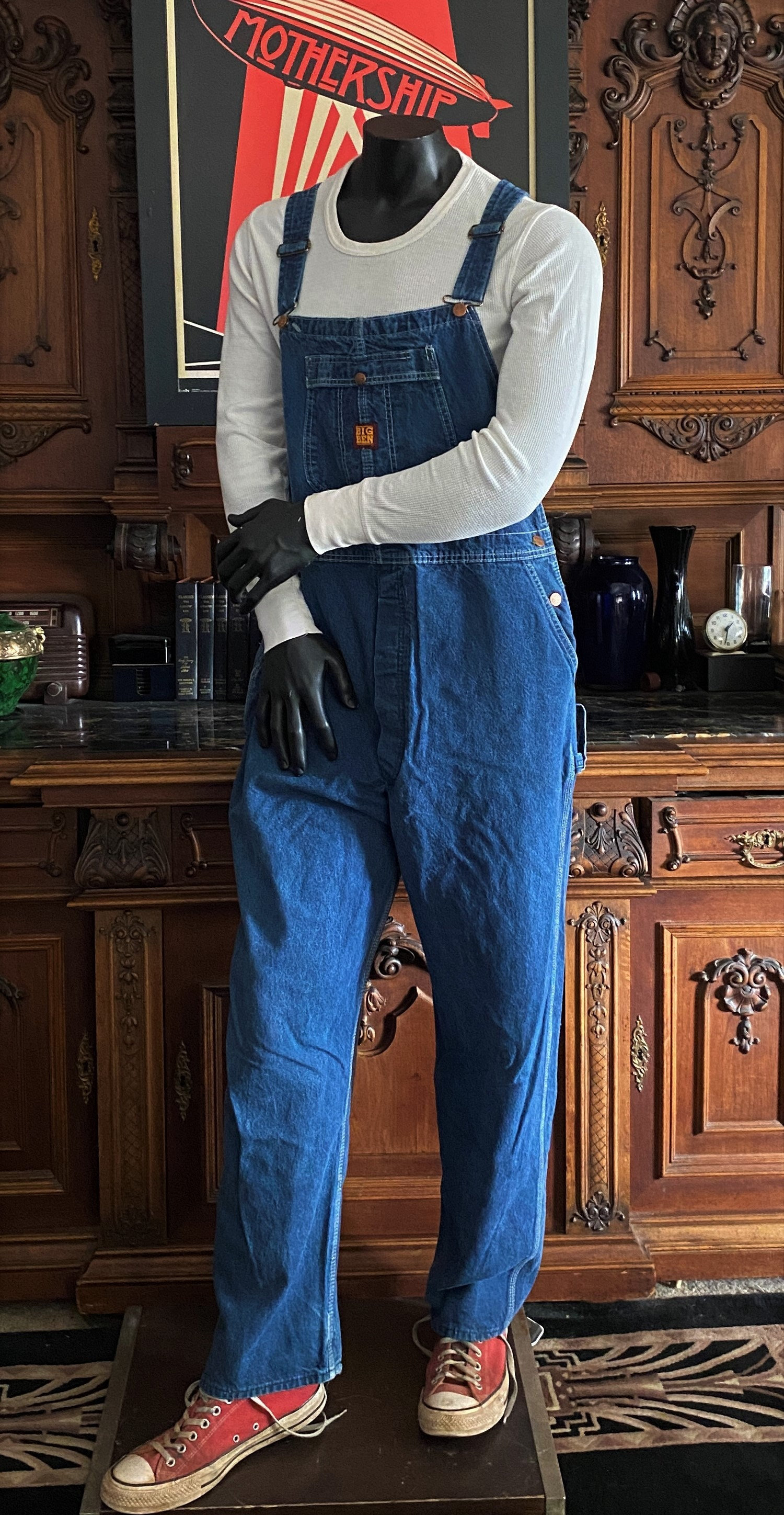1990s BIG BEN by Wrangler Overalls Size 44x32 Big Ben Denim - Etsy Australia 1990s BIG BEN by Wrangler Overalls Size 44x32 Big Ben Denim - Etsy Australia