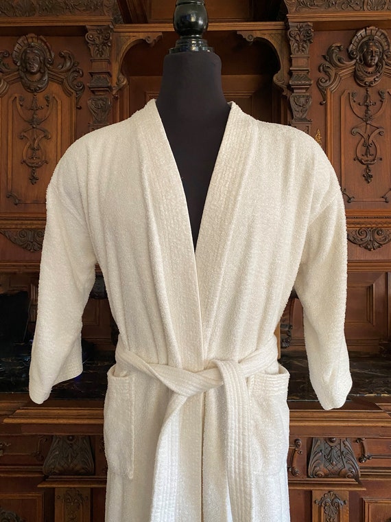 Robe Men's Unisex TYGROUP MIAMI Bath Robe, 100% W… - image 3