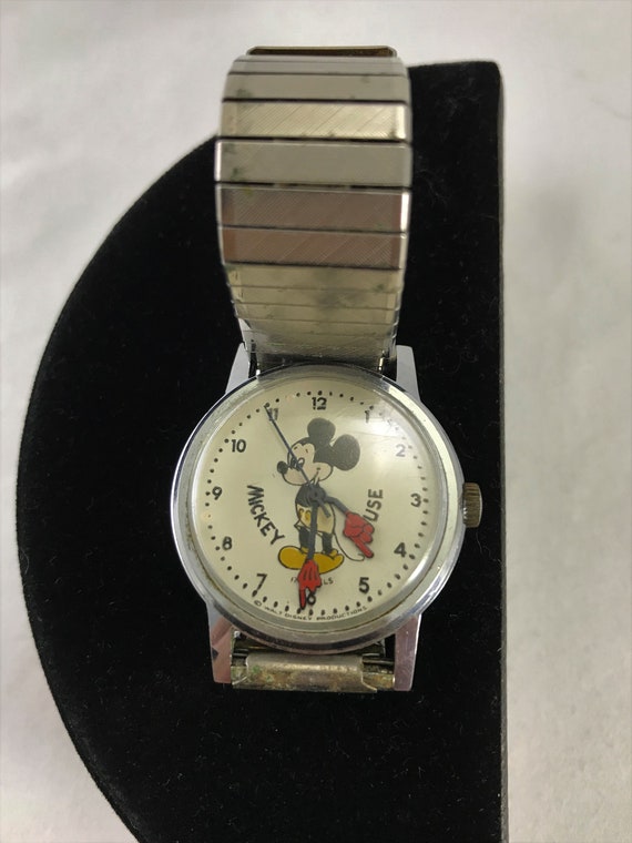 Vintage 1970's Micky Mouse watch, Walt Disney Prod