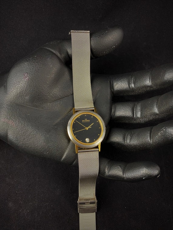 SKAGEN 16LGSB Vintage Wrist Watch, Unisex Watch, S