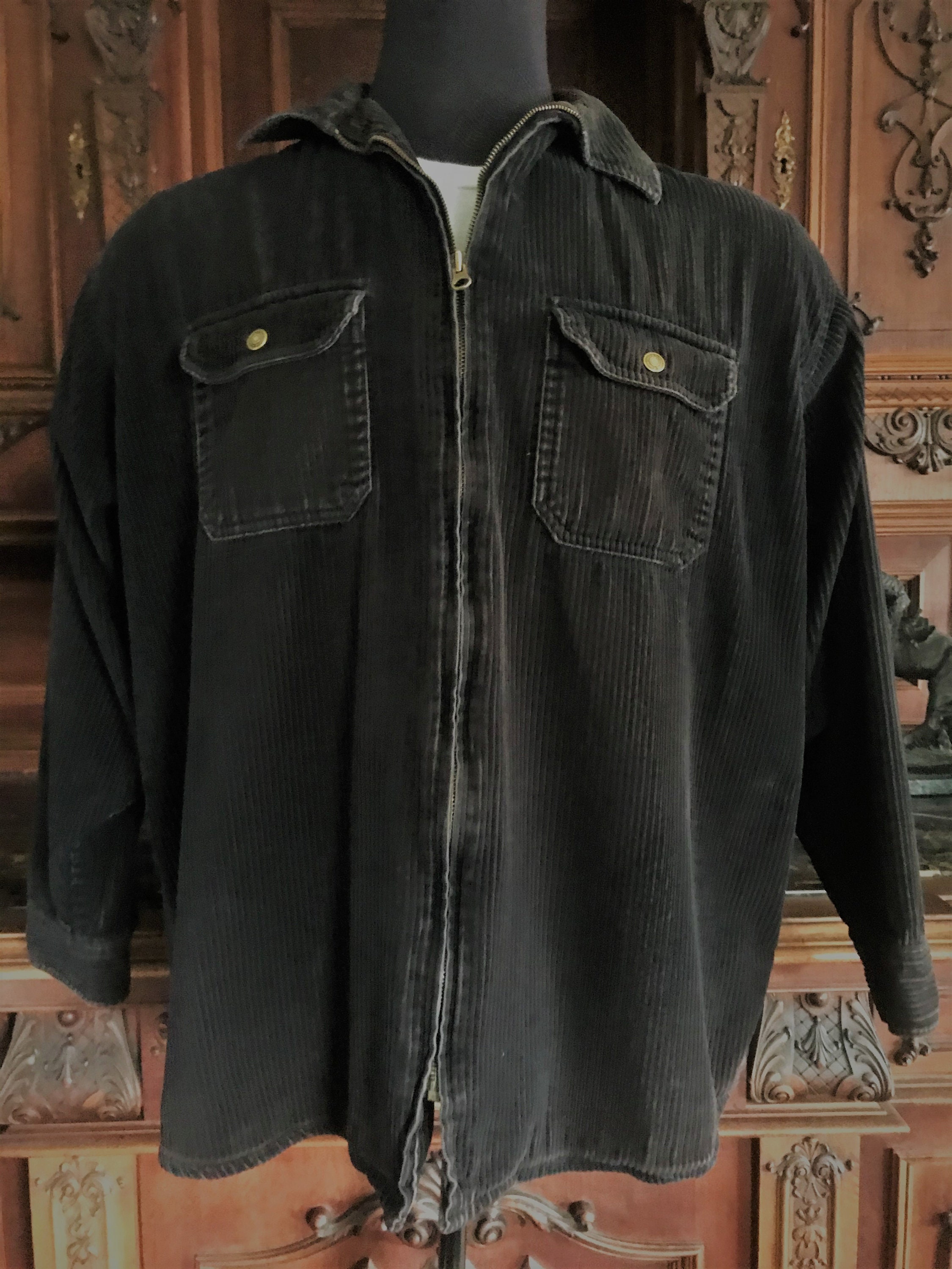 Vintage Corduroy Shirt Jacket 