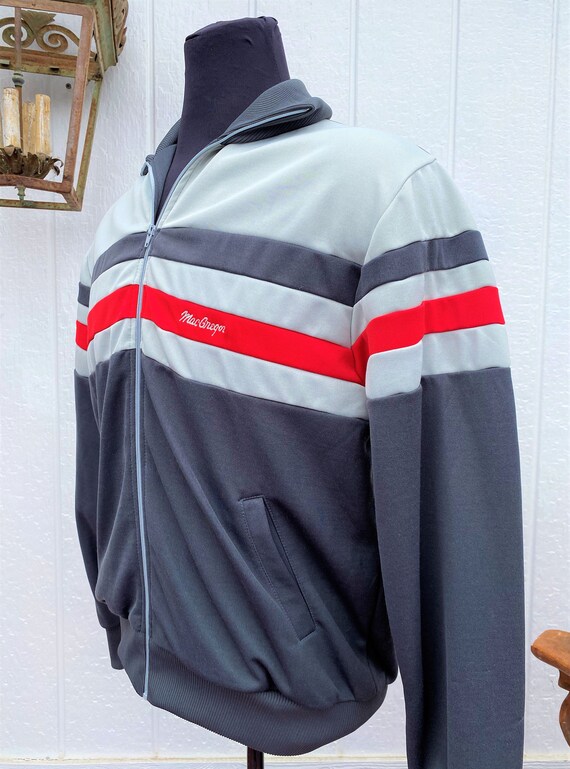 MAC GREGOR Men's 1990's Vintage Track Jacket Size… - image 7