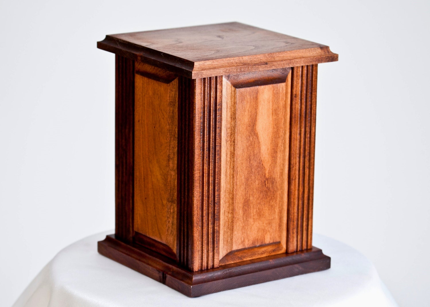 Wood Display Urn 3 Finishes/Engravable Etsy